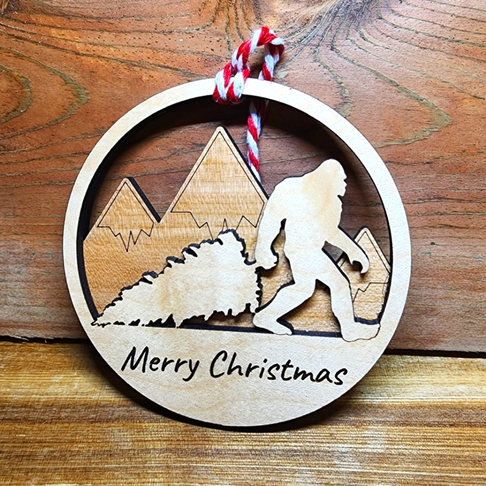 Bigfoot Ornament